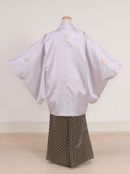 ジュニア袴男011　グレー