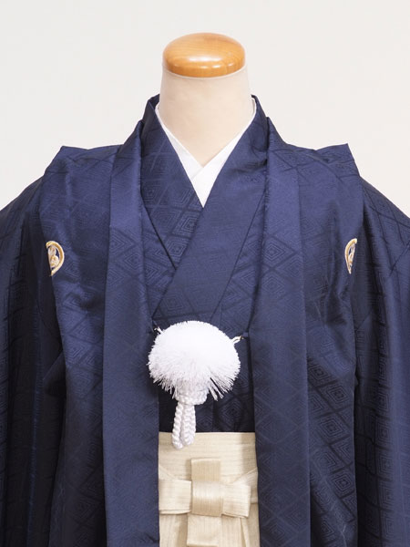 ジュニア袴男013　紺