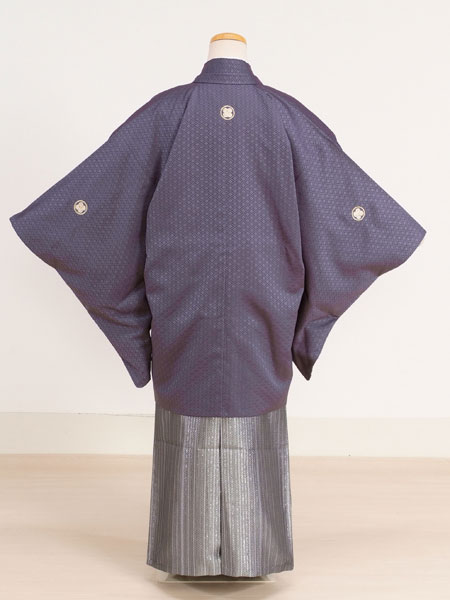 ジュニア袴男006　濃いグレー