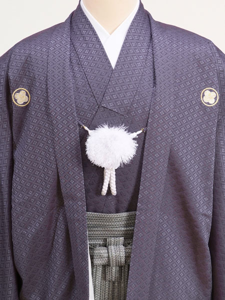 ジュニア袴男006　濃いグレー