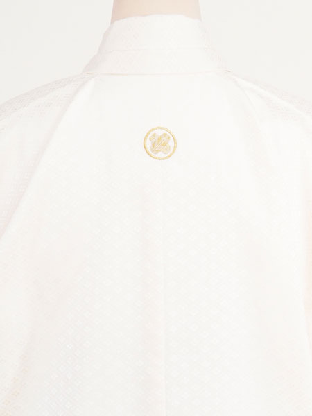 ジュニア袴男008　オフホワイト